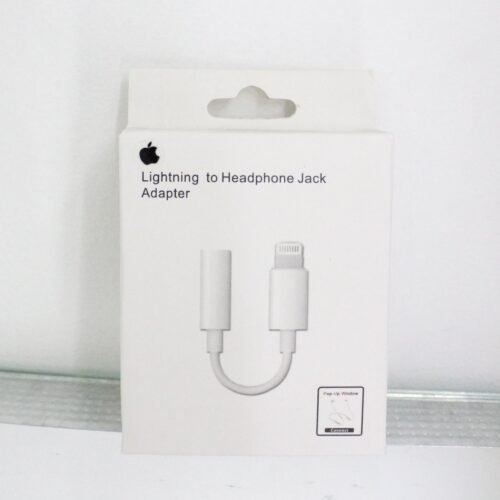 Adaptador de lightning a auricular Jack iPhone
