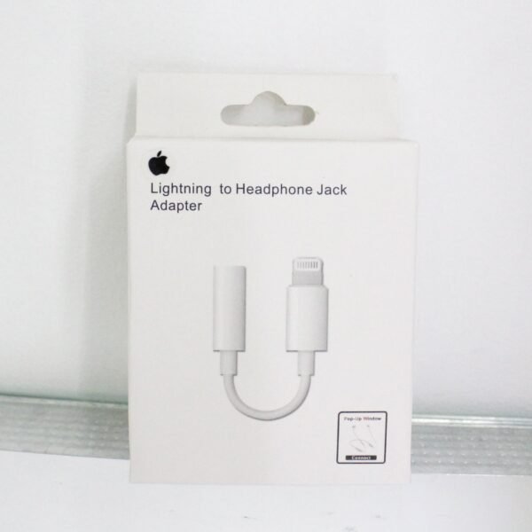 Adaptador de lightning a auricular Jack iPhone
