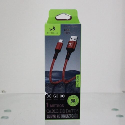 Cable de USB a tipo C