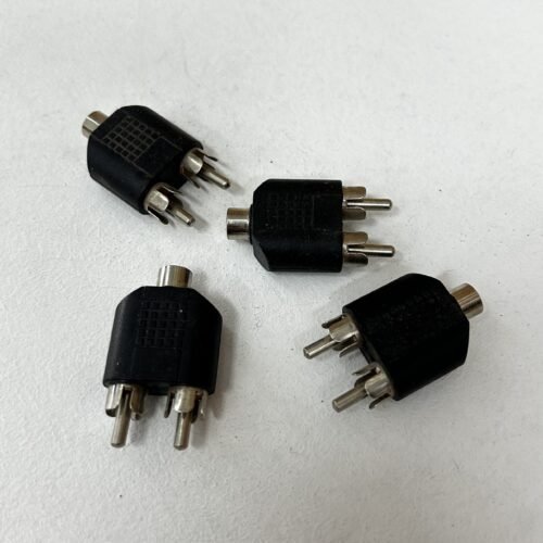 Adaptador 1 RCA a 2 RCA