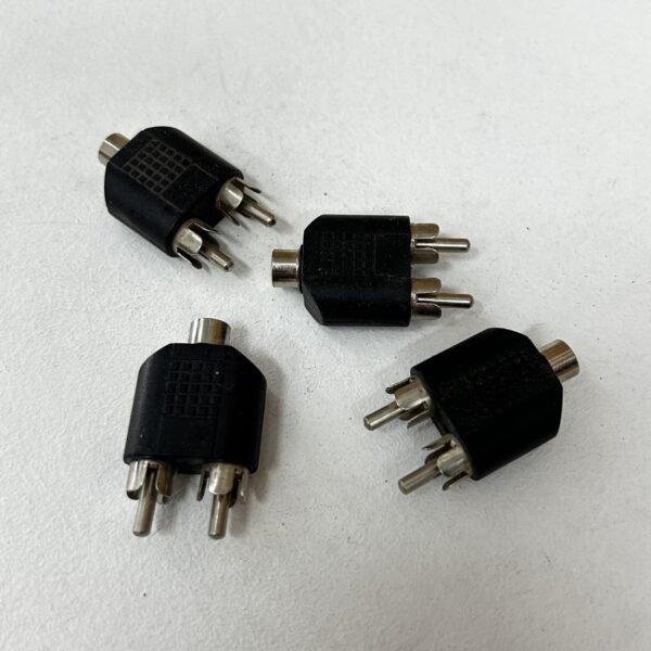 Adaptador 1 RCA a 2 RCA