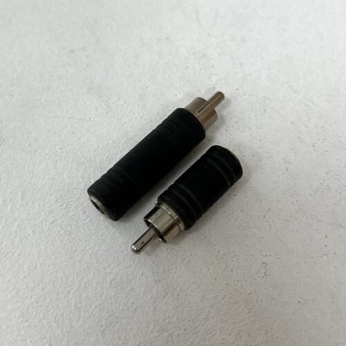 Adaptador plug 6,5 a RCA