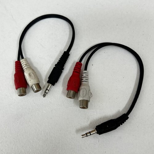 Cable adaptador RCA a plug 3,5