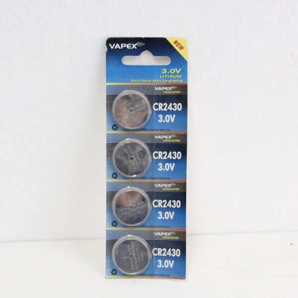 Pilas CR2430 3V Vapex