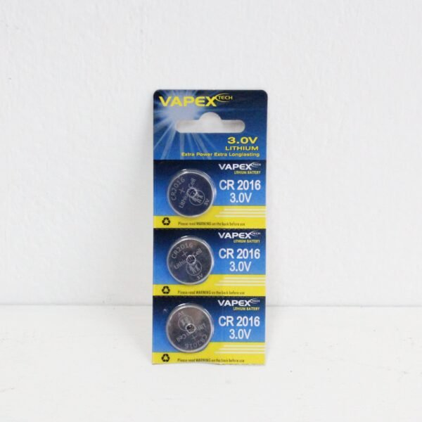 Pilas CR2016 3V Vapex