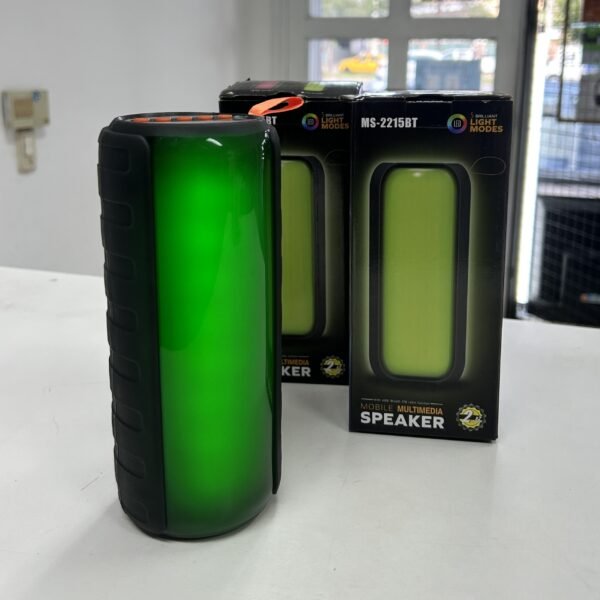 Parlante con luces led