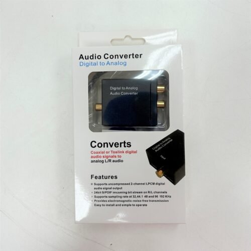 Convertidor de audio óptico