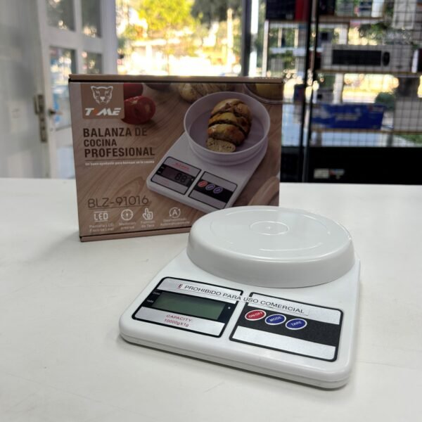 Balanza de cocina 10kg con bowl